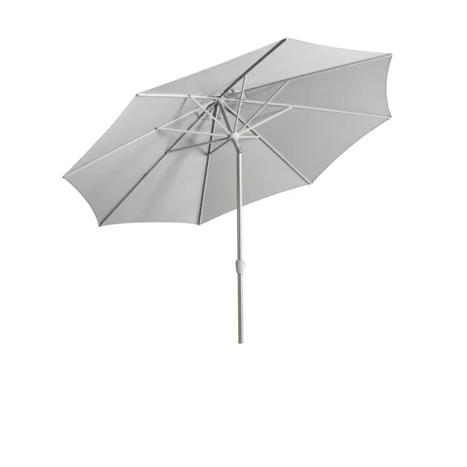 Abriola Parasoll 330x258 cm Grå