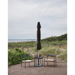Abriola Parasoll 270x258 cm Svart
