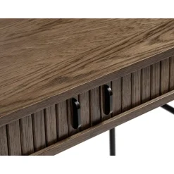 Accento 60x120 cm Skrivbord Rökt ek