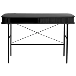 Accento 60x120 cm Skrivbord Svart Ek