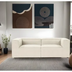 Accra 2-sits soffa Ecru