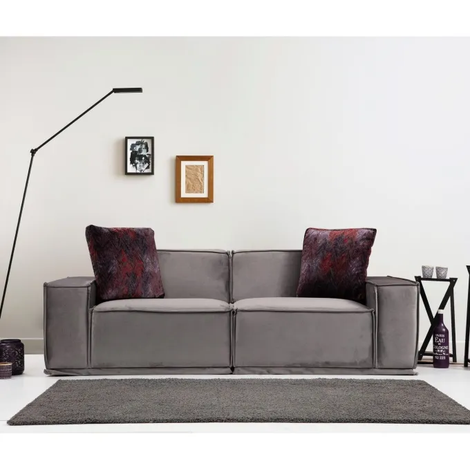 Accra 2-sits soffa Grå