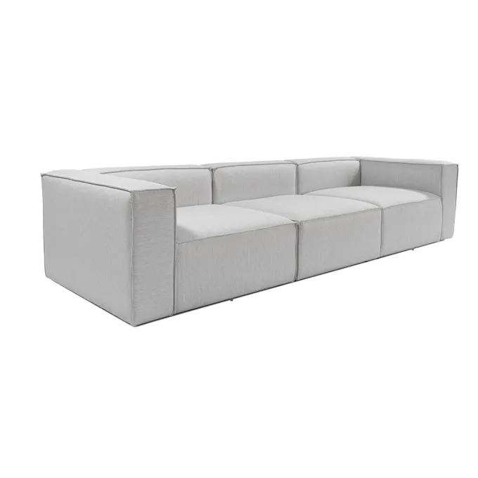 Accra 3-sits soffa Ljusgrå