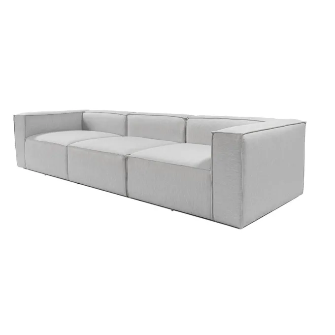 Accra 3-sits soffa Ljusgrå