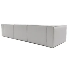 Accra 3-sits soffa Ljusgrå