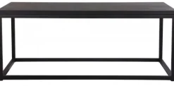 Acero Soffbord 120x60cm Svart
