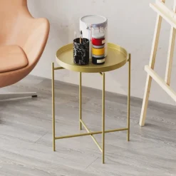 Adelaide Sidobord Guld