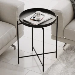 Adelaide Sidobord Svart