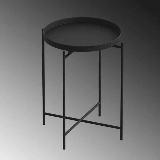 Adelaide Sidobord Svart
