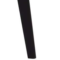 Alba Matbord 80x80/120 cm Ek/Svart