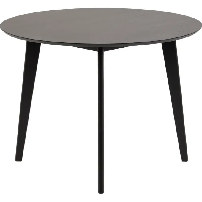 Alba Matbord Rund 105 cm Svart