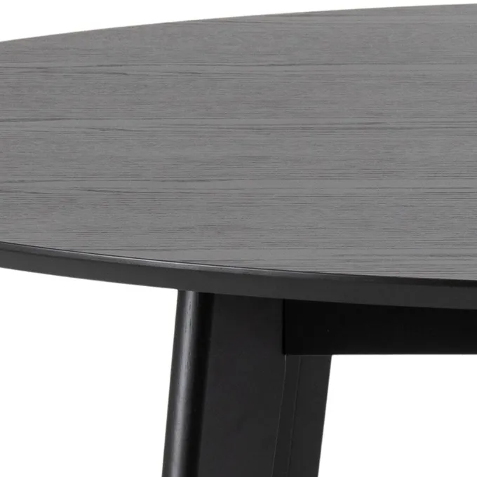 Alba Matbord Rund 140 cm Svart
