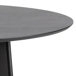 Alba Matbord Rund 140 cm Svart