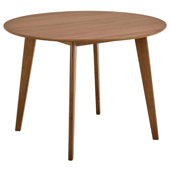 Alba Matbord Rund 120 cm Valnöt