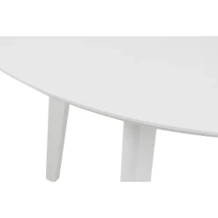 Alba Matbord Rund 105 cm Vit