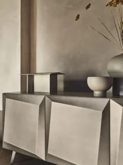 Alterego Sideoboard 4D Brushed Pearl Beige