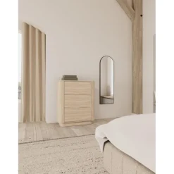 Alturo Byrå 90 cm Vitpigmenterad