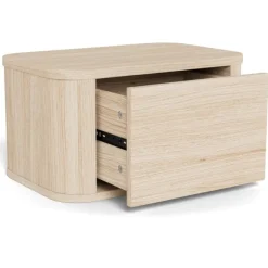 Alturo Sängbord Vitpigmenterad