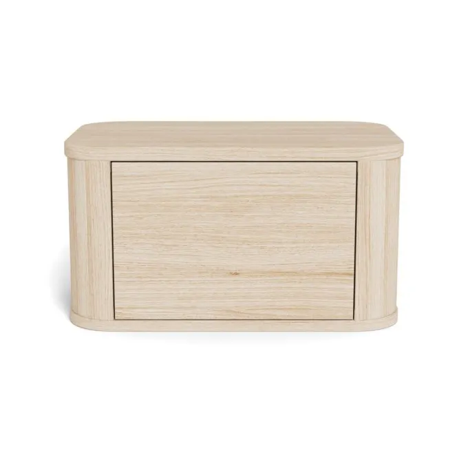Alturo Sängbord Vitpigmenterad