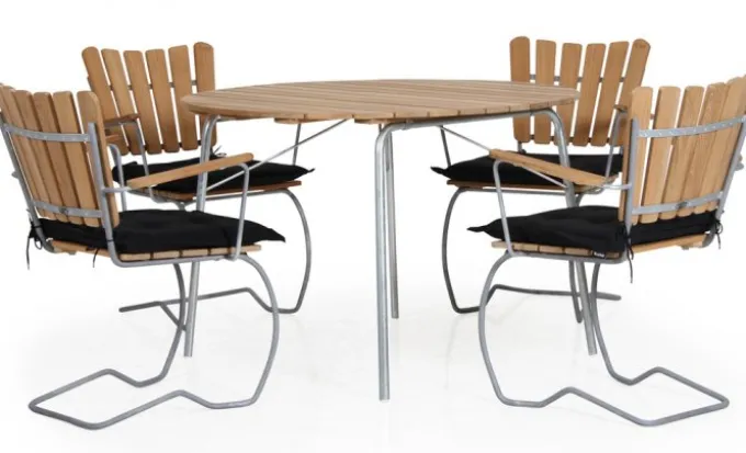 56:an Bord 110 cm Rund Teak