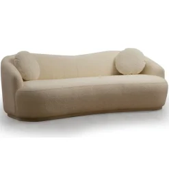 Ancona 3-sits Soffa Creme