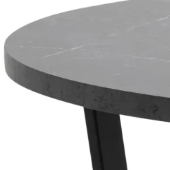 Angers Matbord Rund 110 cm Izmir-marmor
