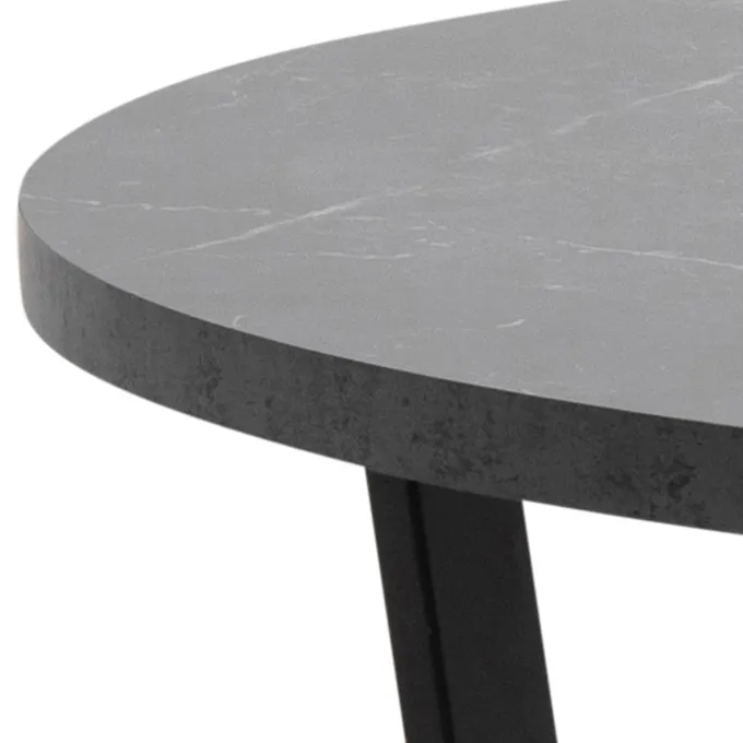 Angers Matbord Rund 110 cm Izmir-marmor