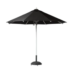 Antibes Ø3,3 m Parasoll Svart