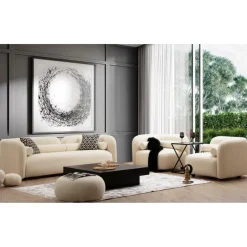 Antwerpen 3-sits soffa Bouclette Cream