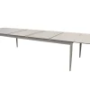 Anzio Matbord XL 110x266-396 cm Khaki