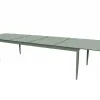 Anzio Matbord XL 110x266-396 cm Topia Grön