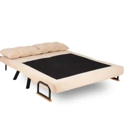 Apia 2-sits Bäddsoffa Creme