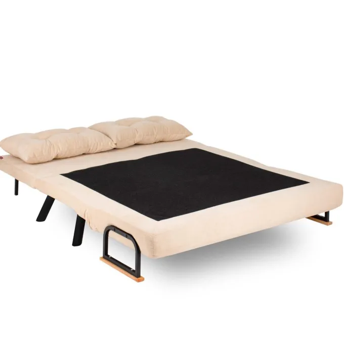 Apia 2-sits Bäddsoffa Creme