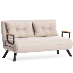 Apia 2-sits Bäddsoffa Dark Creme