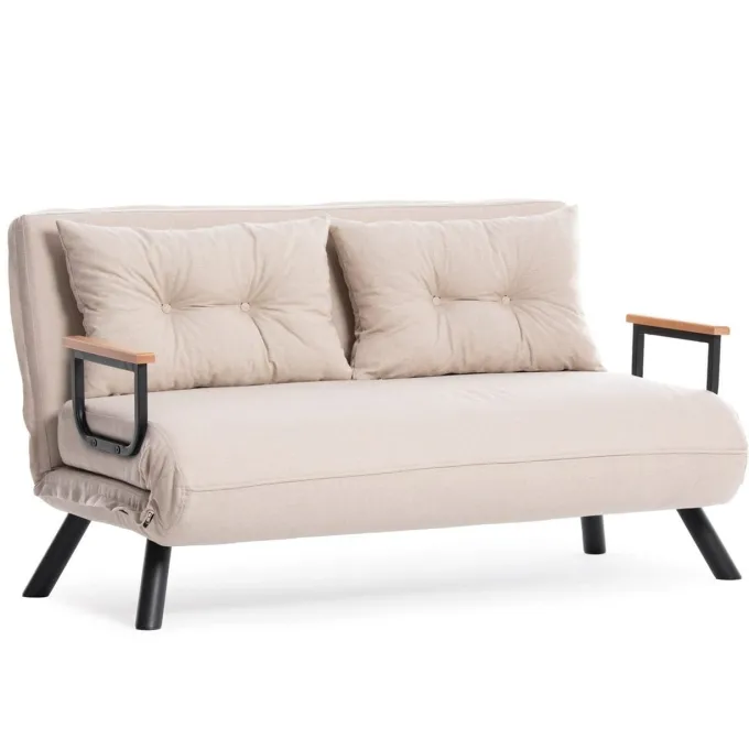 Apia 2-sits Bäddsoffa Dark Creme