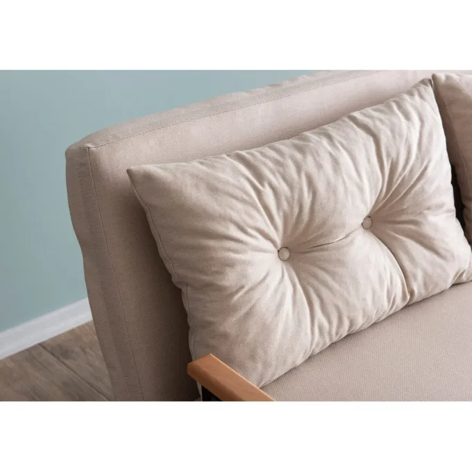 Apia 2-sits Bäddsoffa Dark Creme