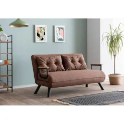 Apia 2-sits Bäddsoffa Ljusbrun