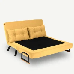 Apia 2-sits Bäddsoffa Senap
