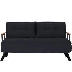 Apia 2-sits Bäddsoffa Svart