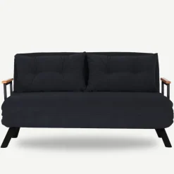 Apia 2-sits Bäddsoffa Svart