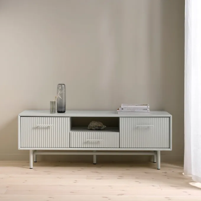 Arco Mediabänk 140 cm Greige