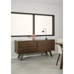 Arendal Sideboard 160x45 cm Rökt Ek