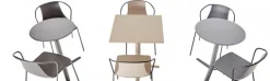 Arket Cafébord 70 cm Rund Mineral Grey