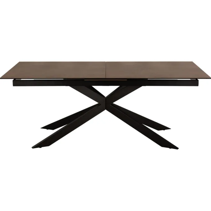 Armand Matbord 100x200-240 cm Rostbrun Lemco