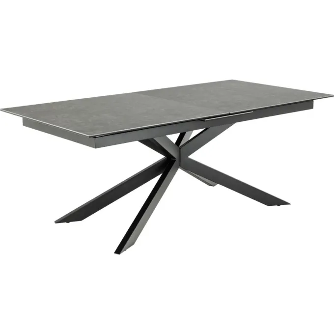 Armand Matbord 100x200-240 cm Svart Fairbanks