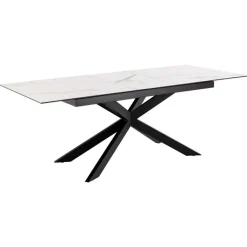 Armand Matbord 90x168-210 cm Vitt Akranes