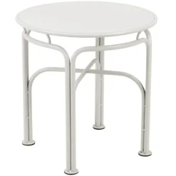 Arts Utebord Runt Ø46 cm Soft White