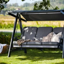 Aspö Hammock Orkangrå/Beige