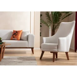 Astana 3-sits Bäddsoffa Creme