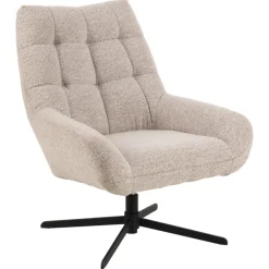 Avril Vilofåtölj Monza tyg Beige
